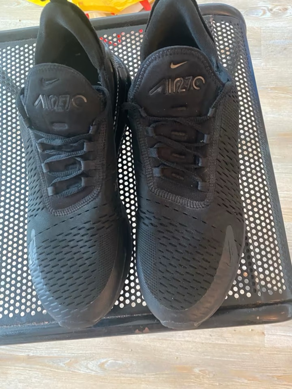 Nike Air270 Men's All-Black Athletic Sneakers